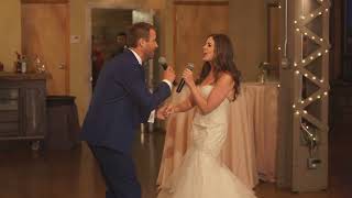 Surprise Duet by Bride &amp; Groom! Elephant Love Medley!