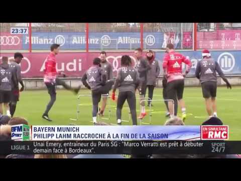 After Foot du jeudi - 09/02 – Partie 9/10 - Philip Lahm va arrêter sa carrière