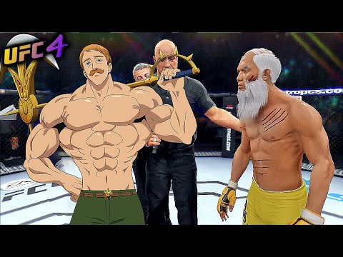 Lord Escanor vs. Old Bruce Lee - EA Sports UFC 4Rematch