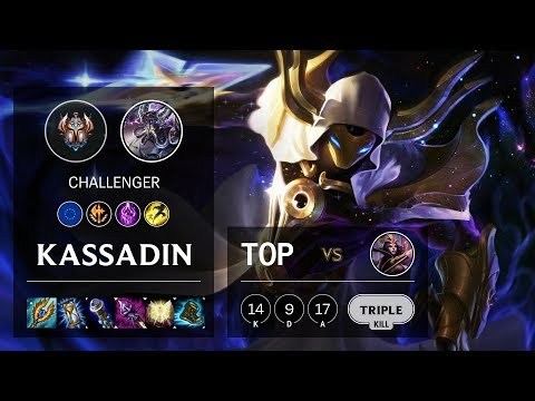 Kassadin Top vs LeBlanc - EUW Challenger Patch 10.11