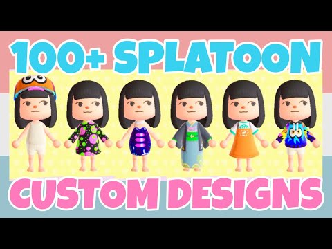 Best 100+ Splatoon Custom Designs In Animal Crossing New Horizons (Design ID Codes)
