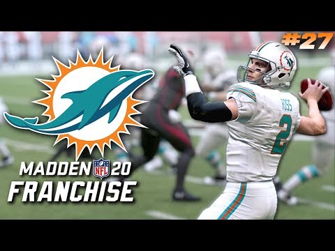 Madden 20 Miami Dolphins Franchise Ep. 27 | Rookie QB has Superstar X Factor Bazooka!