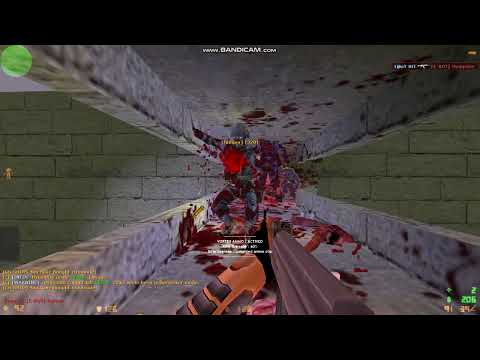 Counter Strike 1.6 Brutal zombie killing | The Horde attacks hard and wins
