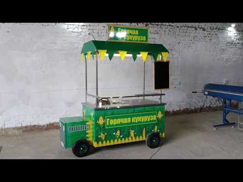 Тележка в виде авто для торговли фаст фудом (ВТ-5-1). - фото 1 - id-p1092024973