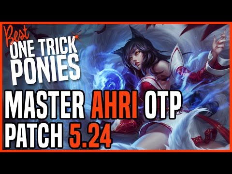 Patch 5.24 Ahri Mid OTP - Matchup: Lulu - Ranked Master KR