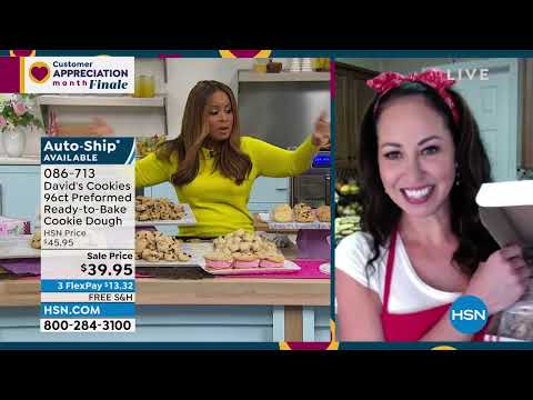 HSN | Foodie Fridays - David's Cookies 04.29.2022 - 02 PM