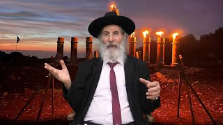 הרב אורי כפיר - חנוכיה בתוך עזה
