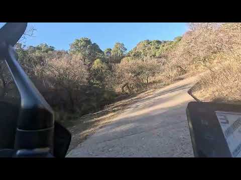 Subida a la cuesta de Ambul. Traslasierra. Altas Cumbres. Córdoba.