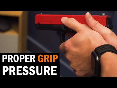 Apply the Proper Grip Pressure on a Pistol