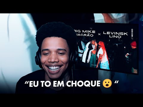 (MELHOR DO ANO🔥) NEO REAGE A MAGRÃO E BIG MIKE X LEVINSK E LINO