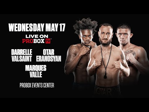 Live on Proboxtv Wednesday Night Fights