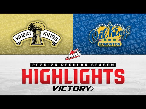 Brandon Wheat Kings at Edmonton Oil Kings 12/14 | WHL Highlights 2025-26