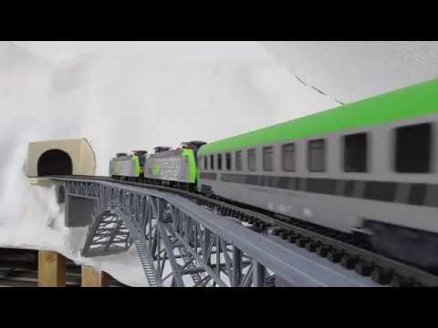 Schweizer Modelleisenbahn SBB BLS - H0 Hupac-und Ralpin/RoLa