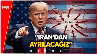Trump Sessizliğini Bozdu: O Bölgeden Çekiliyoruz!