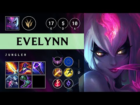 Evelynn Jungle vs Morgana: Dominating - EUW Master Patch 14.18
