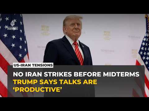 Trump says he won’t attack Iran before the US midterm elections