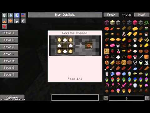 Food plus mod showcase for mineraft 1.6.4