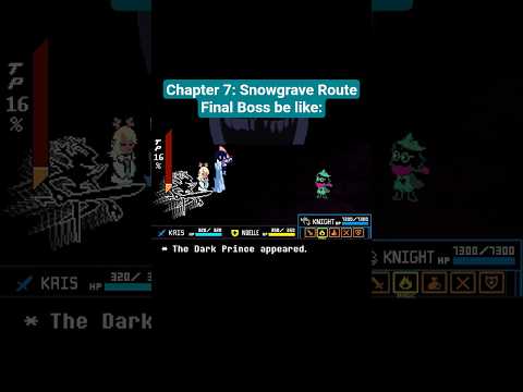 Deltarune: Chapter 7 - Snowgrave Route Final Boss