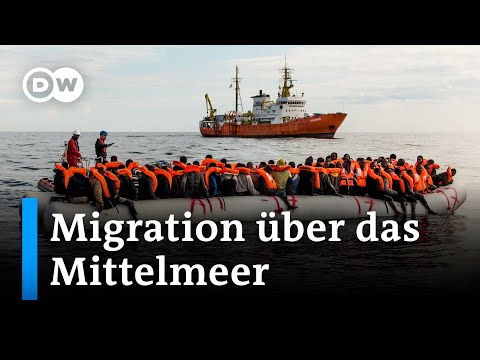 Immer vollere Lager: Situation für Geflüchtete im Mittelmeer spitzt sich zu | DW Nachrichten
