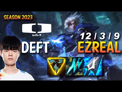 DK Deft EZREAL vs ZERI ADC - KR Ranked