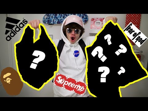 $100 HYPEBEAST MYSTERY HAUL!! Shopping Challenge DIY Video