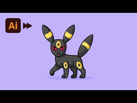 Convert Sketch to Vector Drawing Greninja in Adobe Illustrator