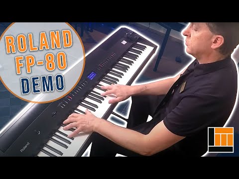 Roland FP-80 Digital Stage Piano [Product Demonstration]