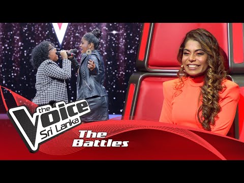 The Battles : Rynee Ranasinghe V Hanźinie | Uptown Funk | The Voice Sri Lanka