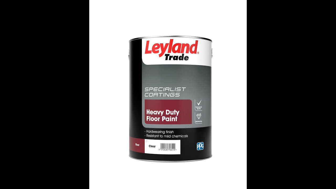 Watch video Leyland Trade - Product Focus - Heavy Duty Floor Paint Now Leyland Trade - Product Focus - Heavy Duty Floor Paint