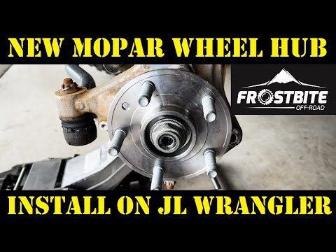 New Wheel Hub Install for the JL Wrangler
