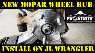New Wheel Hub Install for the JL Wrangler