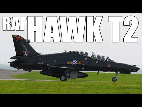 Incredible RAF Hawk T2s Training In Foggy/Cloudy Wx Conditions, RAF Valley - October 2022