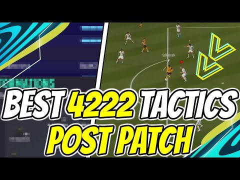 FIFA 21 4222 *POST PATCH* PRO PLAYER CUSTOM TACTICS & PLAYER INSTRUCTIONS | FIFA 21 ULTIMATE TEAM!!