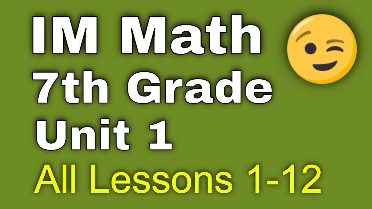 😉 7th Grade, Unit 1, All Lessons 1-12 | Scale Drawings | Illustrative Mathematics