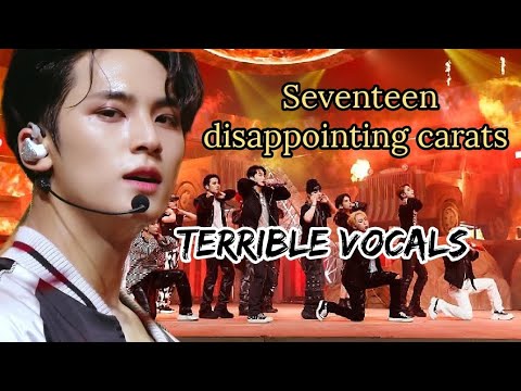 I didn't expect this from seventeen 😞