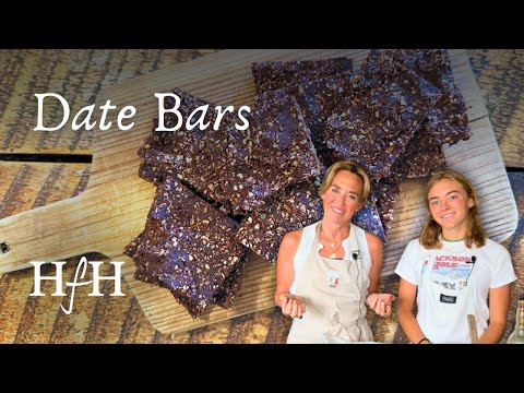 Date Bars Recipe | Easy Healthy Snack Idea! | Everyday at Home with Ruth McKeaney