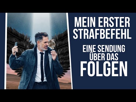 Heute kam mein erster Strafbefehl: Eine Sendung über das Folgen.