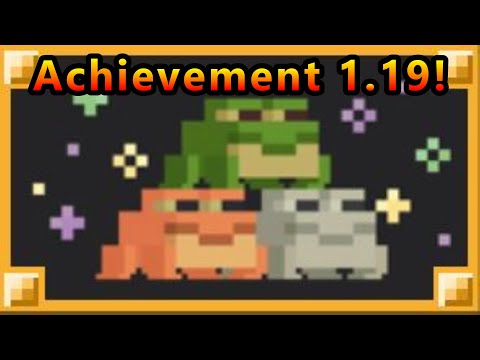 Achievement/Trophy: "Have all 3 froglights in your inventory" - Minecraft Bedrock Edition
