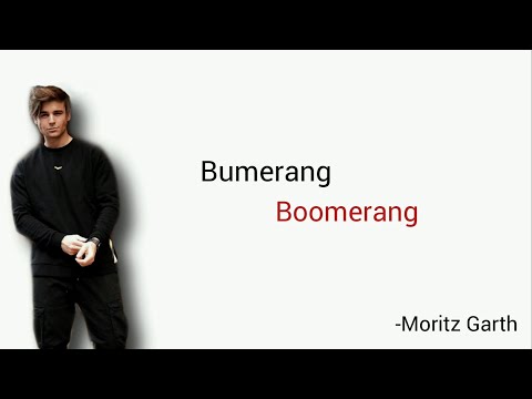 Bumerang, Moritz Garth - Learn German With Music, English Lyrics