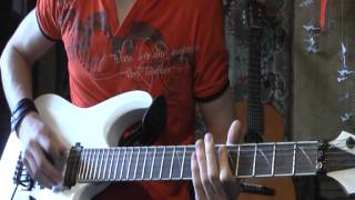 Evans Blue - Bulletproof (Guitar cover / remix by Kordan)
