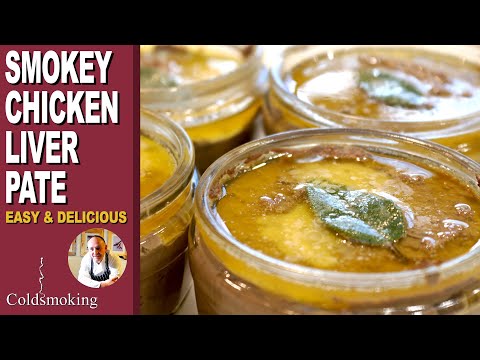 Smokey Chicken Liver Pate - Probably the world's best starter