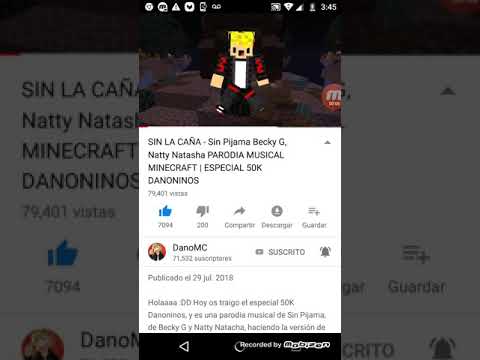DanoMC "SIN LA CAÑA"(parodia)[Fernando gamer 320]