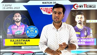 RR vs KOL Dream11, RR vs KKR Dream11, Rajasthan vs Kolkata Dream11: Match Preview, Stats, Analysis