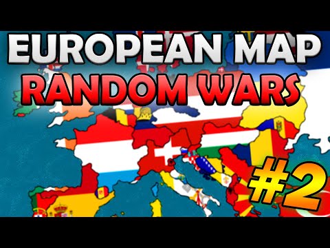 RANDOM WARS! - Map of Europe Part 2