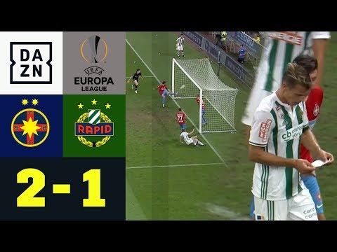 Trotz Zettel-Klau: Rapid schafft Aufstieg! FCSB - Rapid Wien 2:1 | Europa League | Highlights | DAZN