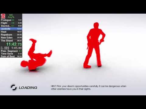 Mirror's Edge any% Speedrun in 38:30