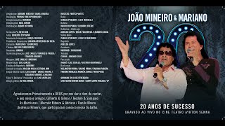 JOÃO MINEIRO & MARIANO - DVD COMPLETO 20 ANOS