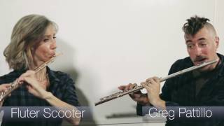 Greg Pattillo and Fluterscooter collaborate on a new flute bag and music!