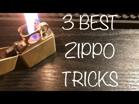 Zippo Tricks The 3 Best Tricks