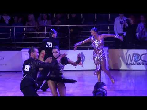 Dmitrii Semeshkin - Karina Zadoian , Samba 1/2 Amateur Latin Autumn Moscow 2017